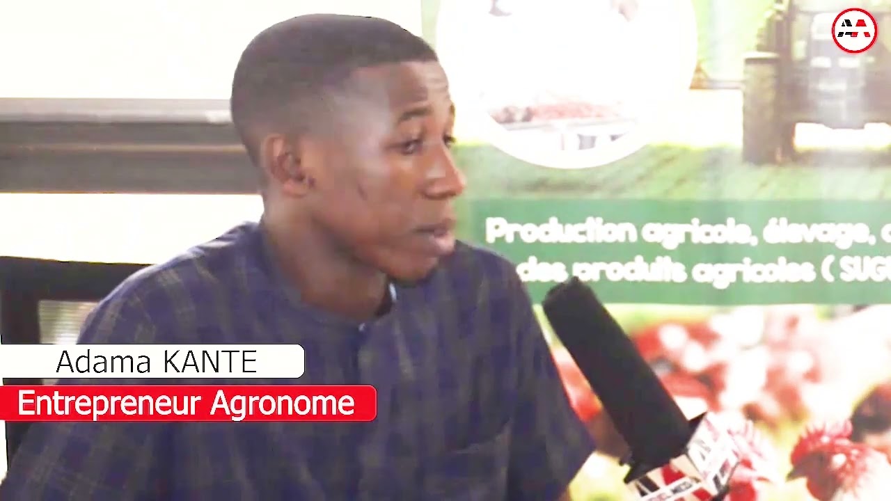 Adama Kanté, entrepreneur agricole est notre invité dans l'émission Le Mali et ses fiertés.