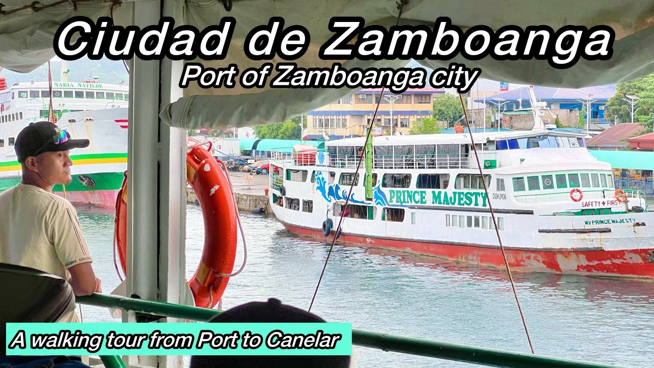 Traveling back to Zamboanga city from Jolo a walking tour Port - Canelar #zamboangacity #chavacano