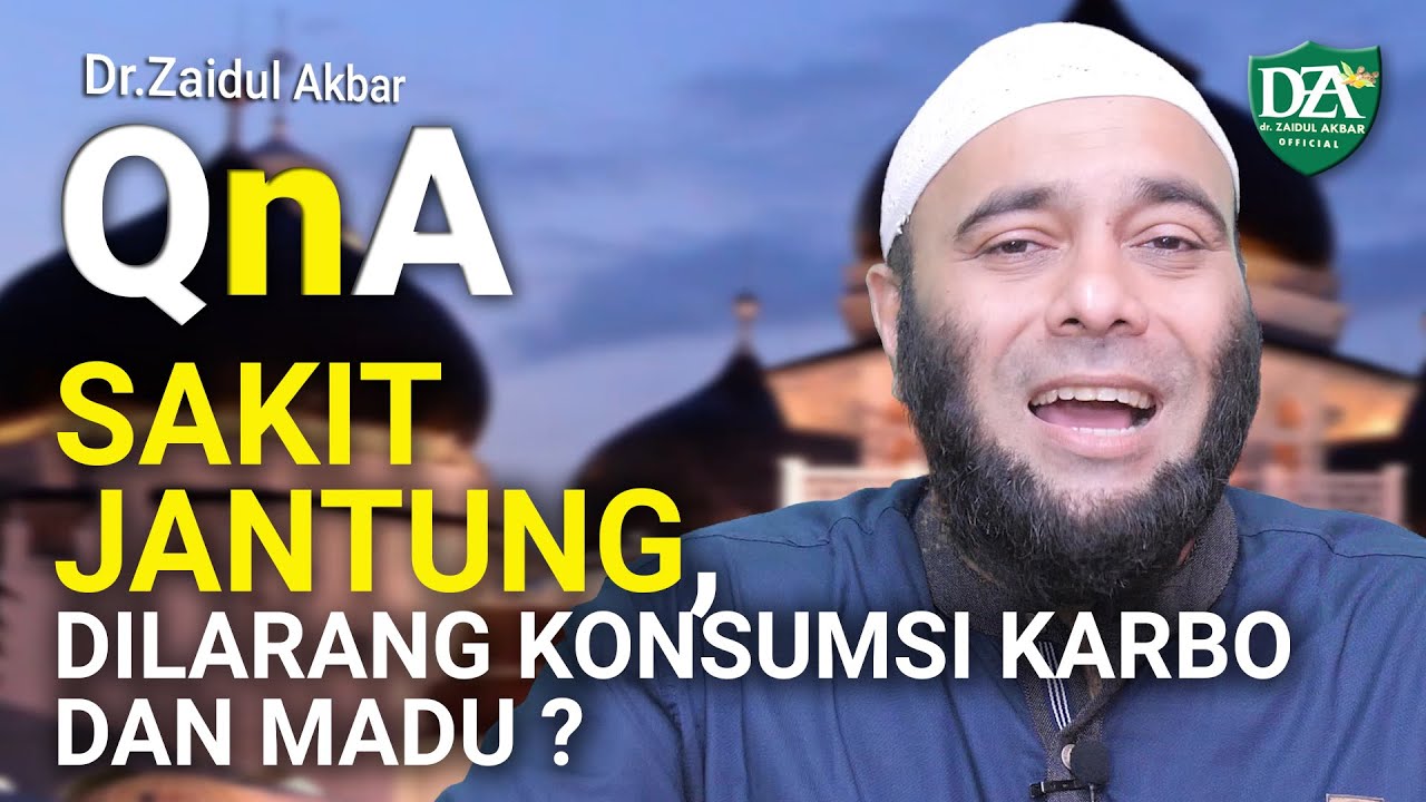 Sakit Jantung, Dilarang  konsumsi Karbo dan Madu ? - dr. Zaidul Akbar Official