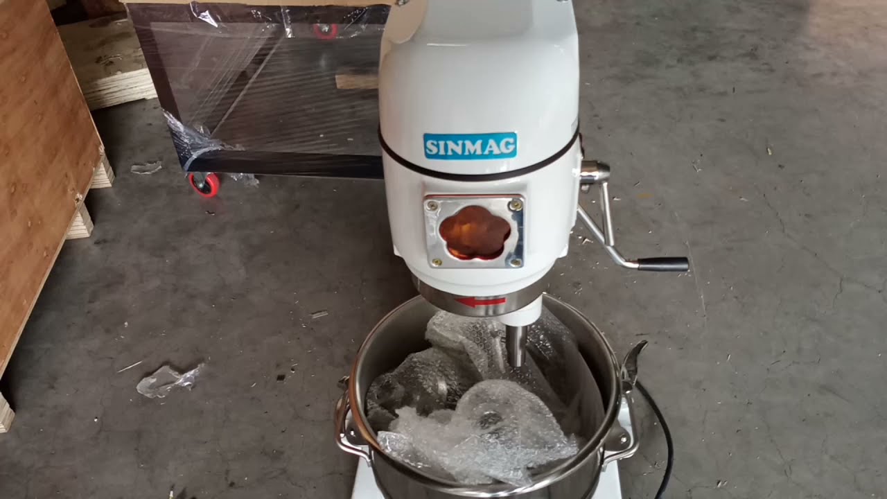 Review - Mesin Pengaduk adonan Roti Terlaris Di Indonesia - SM-401 Mixer 40 Liter SINMAG