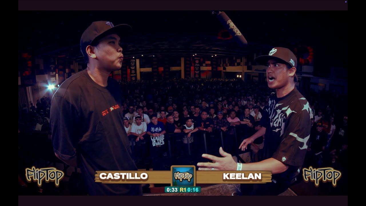 FlipTop - Keelan vs Castillo