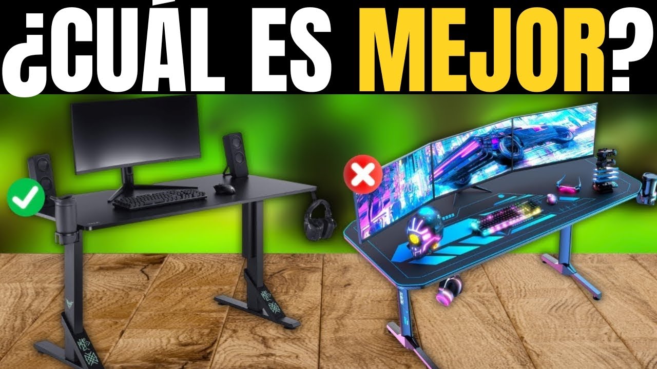 Los Mejores Escritorios Gamer Calidad-Precio de 2026 [NO COMPRES UNO ANTES DE VER ESTO]