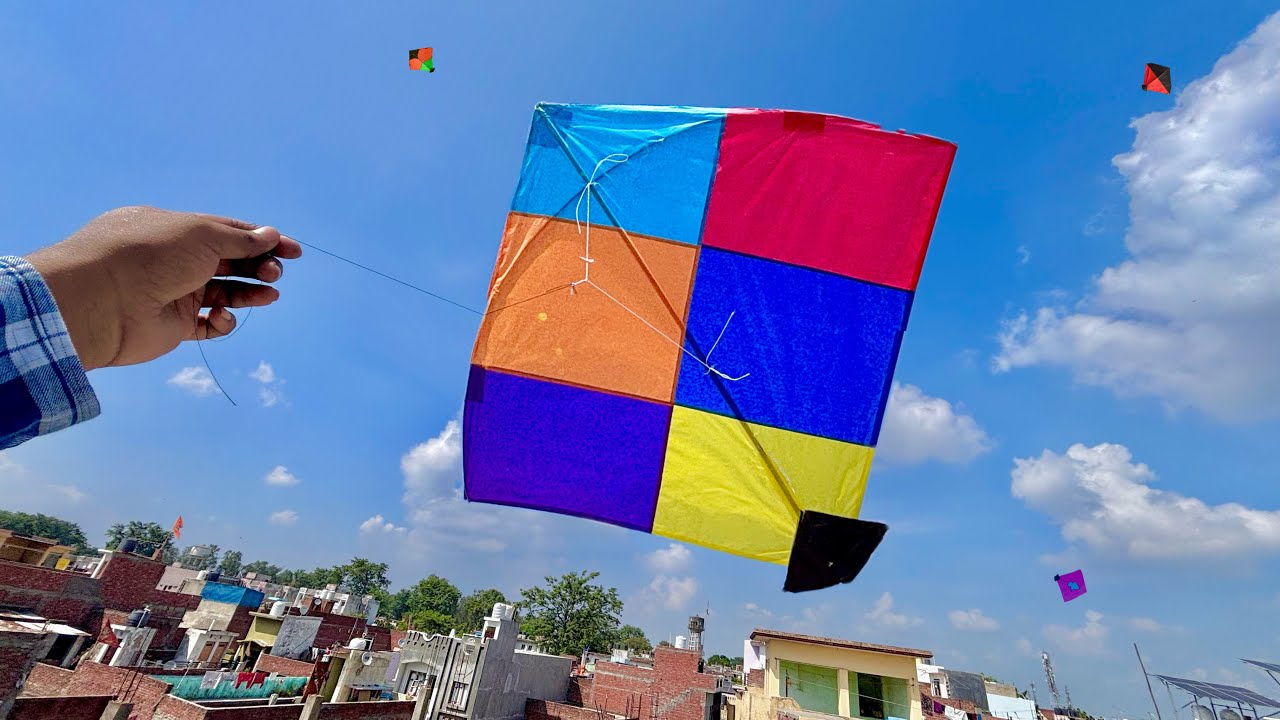 Looting kites on rooftop | Kite catching new video | Caught kites | Kite