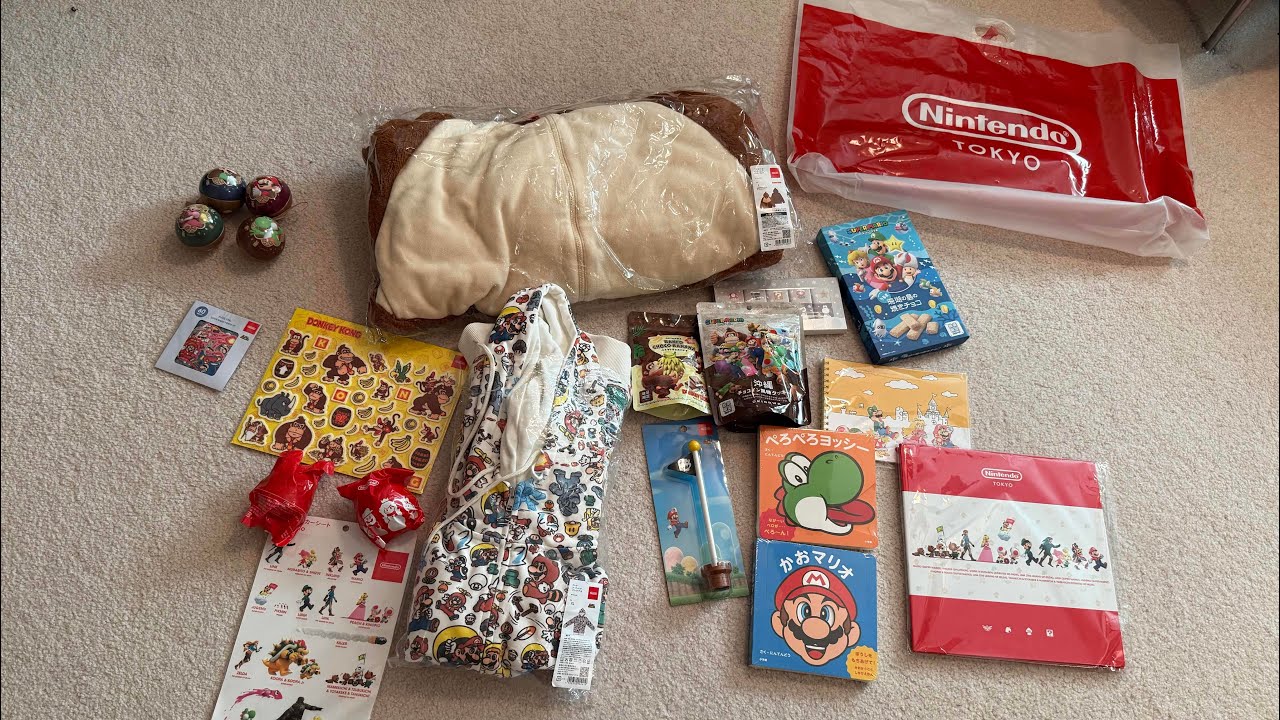 Nintendo Store Tokyo Merch Haul - 2026 