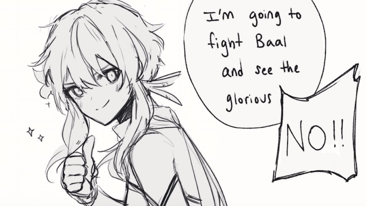 Baal's Booba Blade (Genshin Impact Comic Dub)