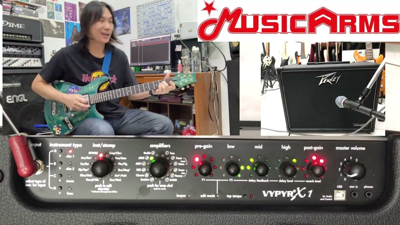 อ.โอ๋ รีวิวแอมป์กีตาร์ไฟฟ้า Peavey VYPYR X1 Guitar Modeling Amp