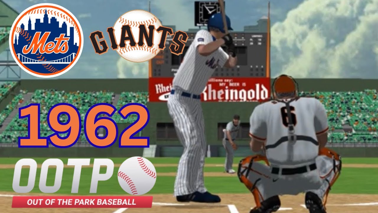 Organic 1962 Game! Can the 1962 Mets Shock the Giants?! ⚾ Historic OOTP Season Rewind!