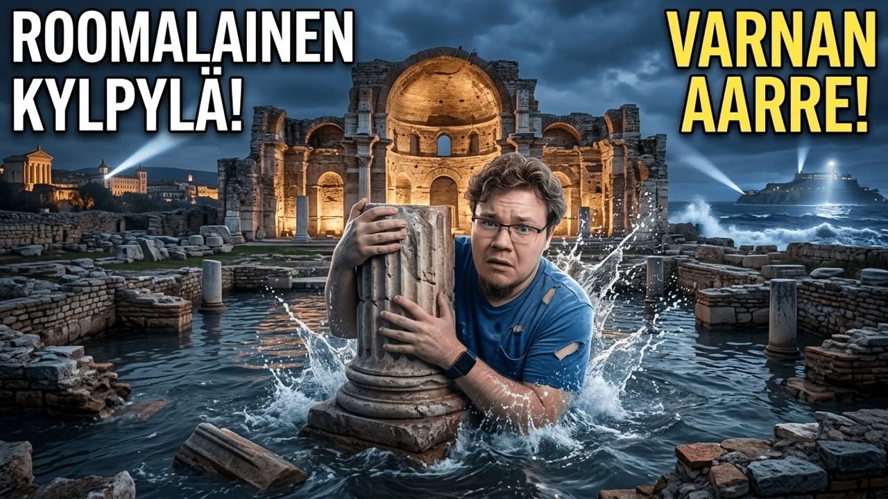 Viimeinen p&auml;iv&auml; Bulgariassa &ndash; Seikkailu Varnassa & Muinaiset Roomalaiset Rauniot! 🇧🇬✨