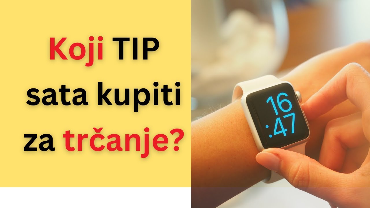 Koji TIP sata kupiti za trčanje? Za početnike