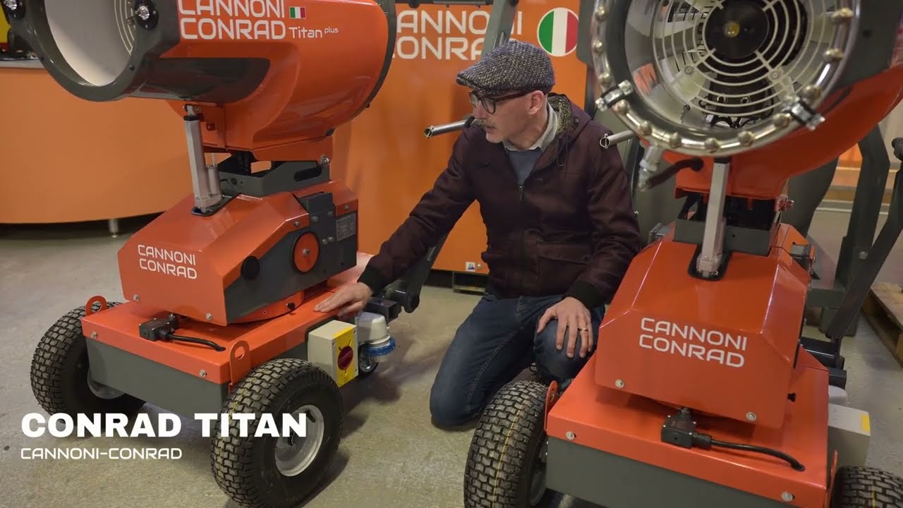[ENG] TITAN PLUS & POWER - New Smart Fog Cannons for 2026 (Industry 4.0)