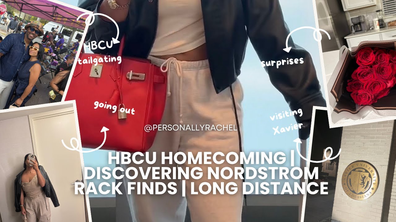 HBCU Homecoming | Nordstrom Rack is Back?? | Vlog