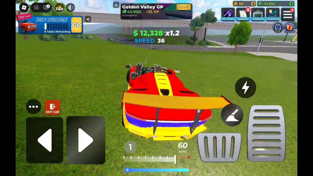 Playing Drive World In Roblox 3