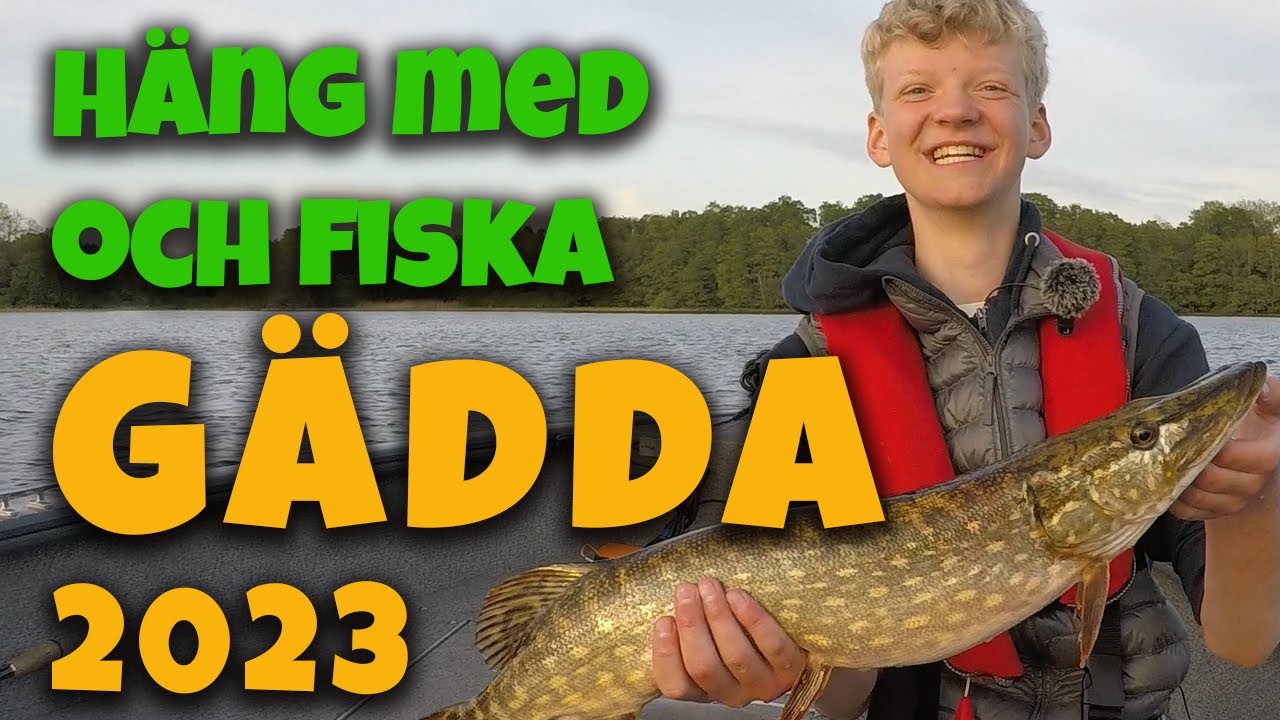 Häng med ut och fiska - Gädda 2023