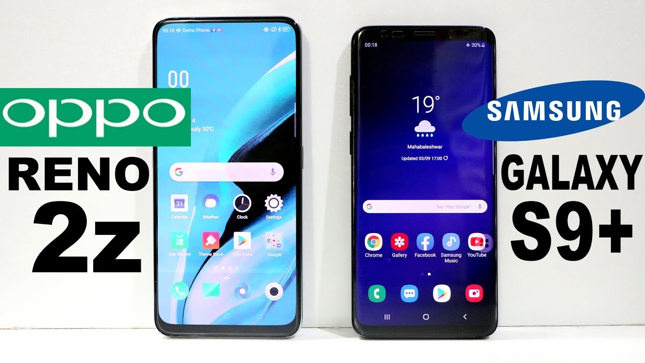 Oppo Reno 2Z VS Galaxy S9 Plus Speed Test