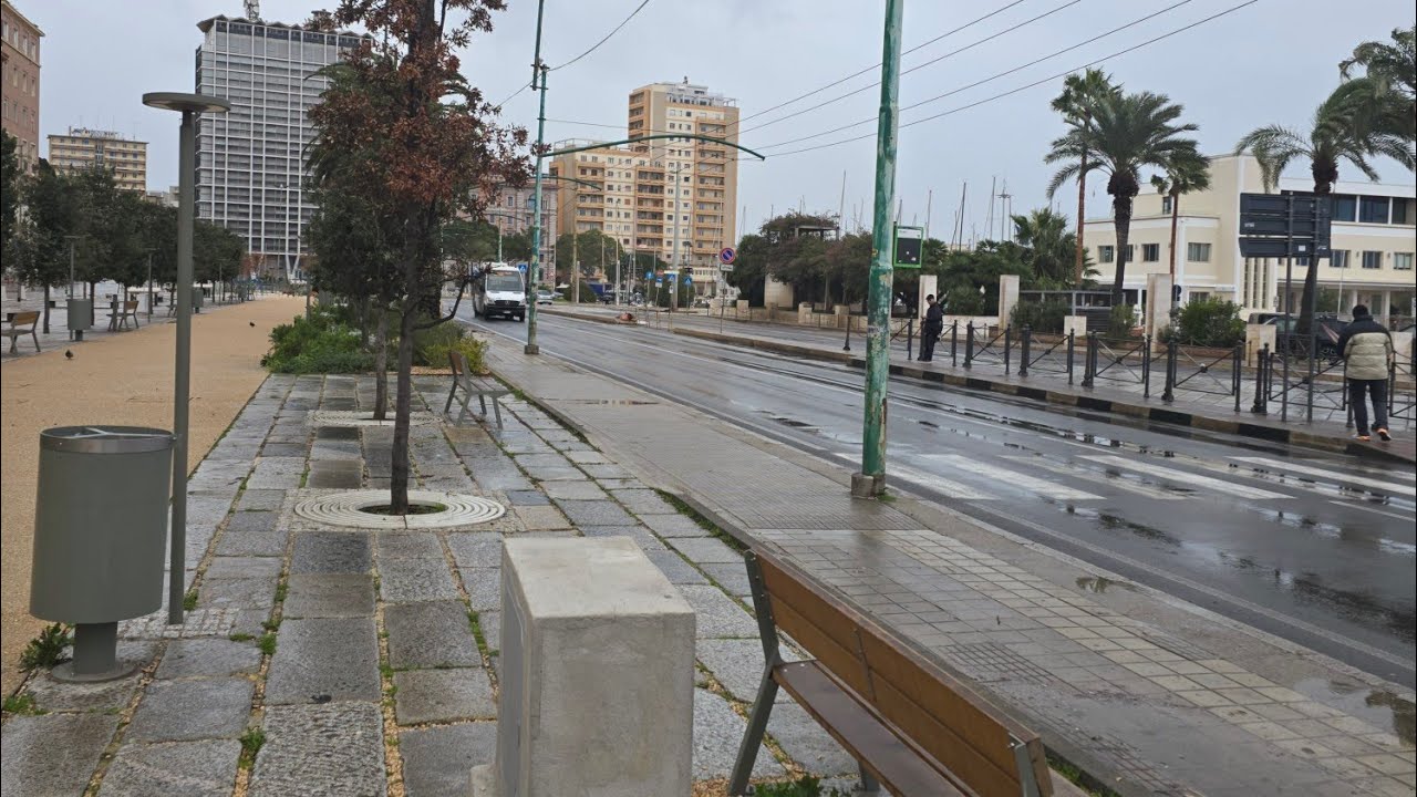 Allerta maltempo a Cagliari Sardegna