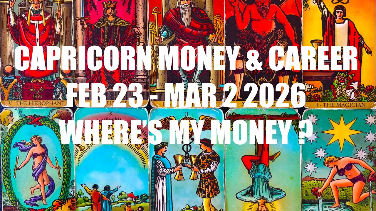 CAPRICORN ♑️ STEPPING INTO BOSSMODE! 👑 YOUR BIGGEST CAREER BREAK EVER!🚀MONEY TAROT FEB 23-MAR 2 2026