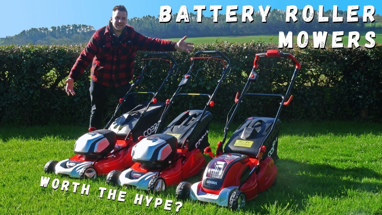 Are They Worth It? 40v & 80v Battery Powered Roller Mowers From COBRA