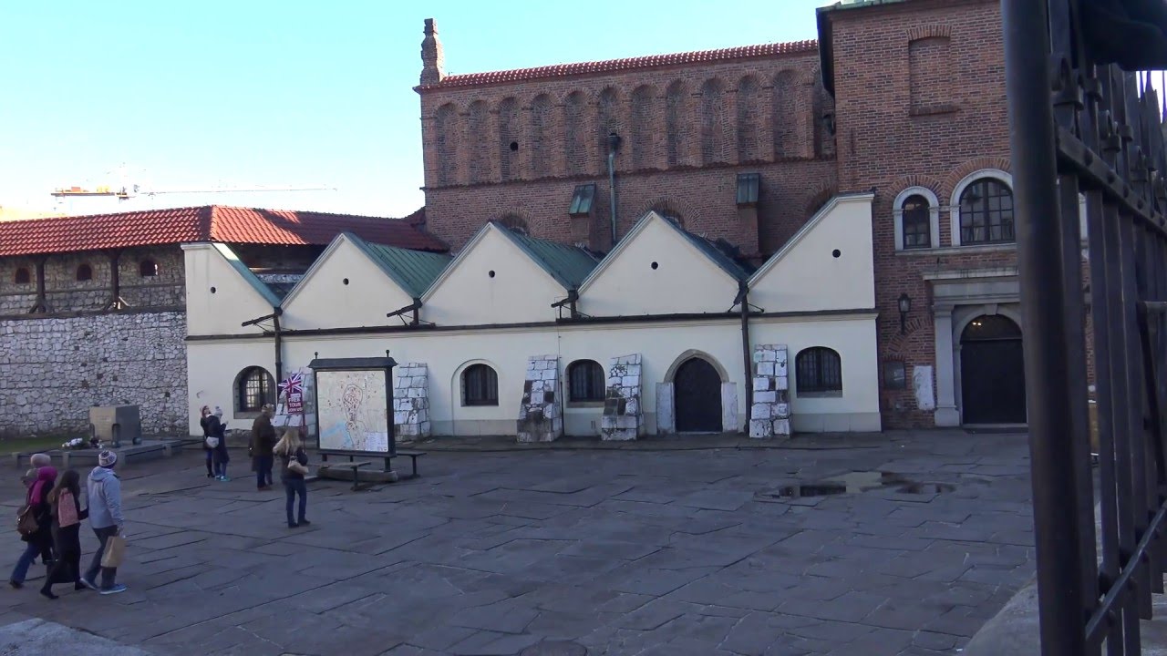 Krakowski Kazimierz w 4K p. 1 - Na Szerokiej (Synagoga Remu i Stara), Polska