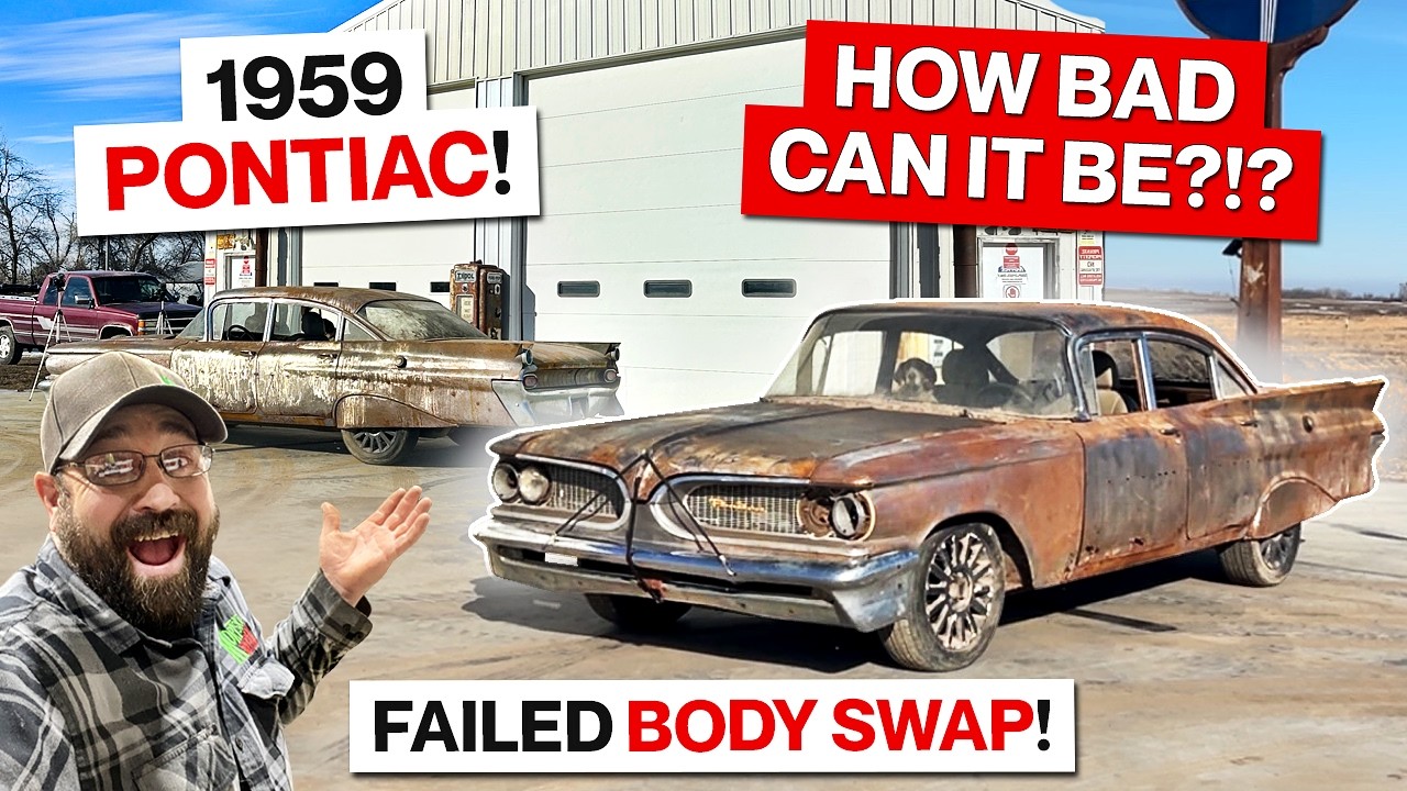 Will It Run?!?! Abandoned 1959 Pontiac Catalina Project Car!