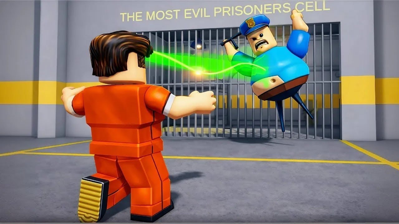POLICE PRISON RUN Impossible 😱 Roblox Can I Escape !