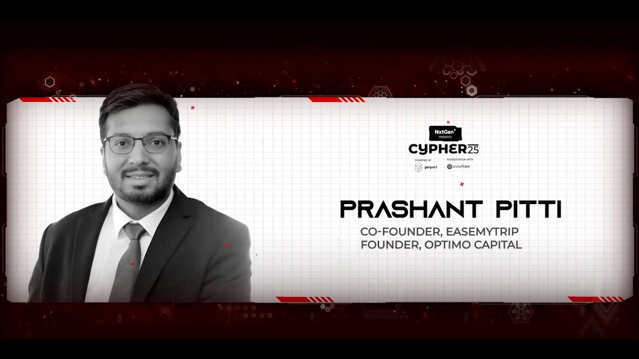 The Future of Travel Tech in India |Prashant Pitti- Co-Founder, EaseMyTrip & Founder, Optimo Capital