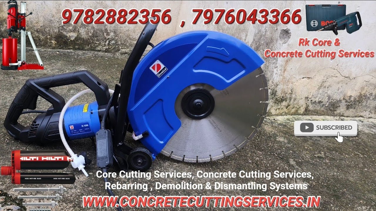 Top Concrete Slab Wall Lenter Core Cutting Rebarring Demolition Services In Chandigarh Punjab 