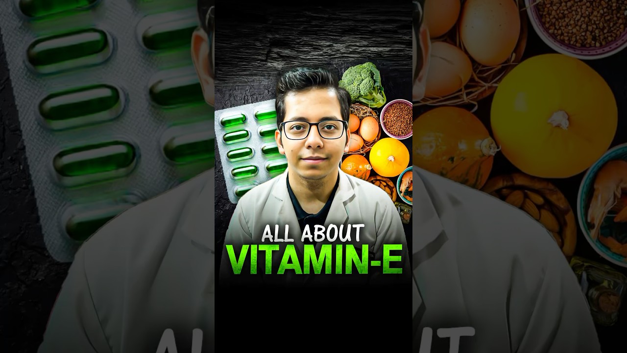 All About Vitamin-E (Functions,RDA,Food Sources) | Is Evion Capsule Safe ? | Dt.Bhawesh | #shorts