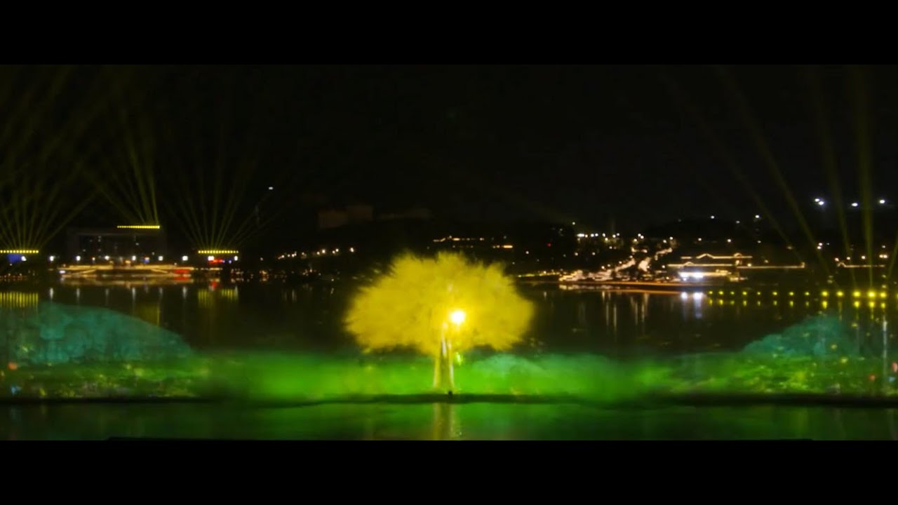 Largest water screen projection - Guinness World Records 2019