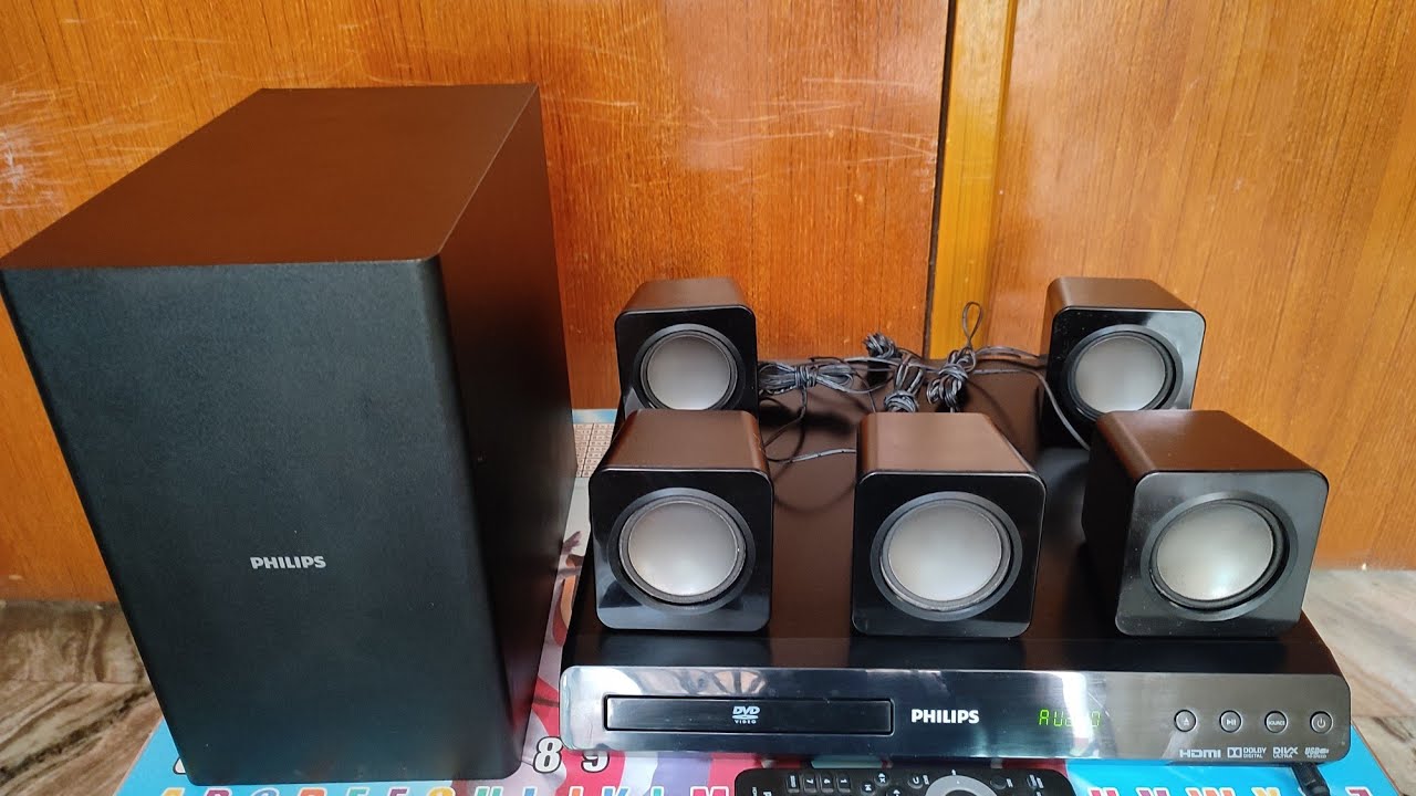 PHILIPS HTD3509 5.1 DVD Home Theater System 300 Watt