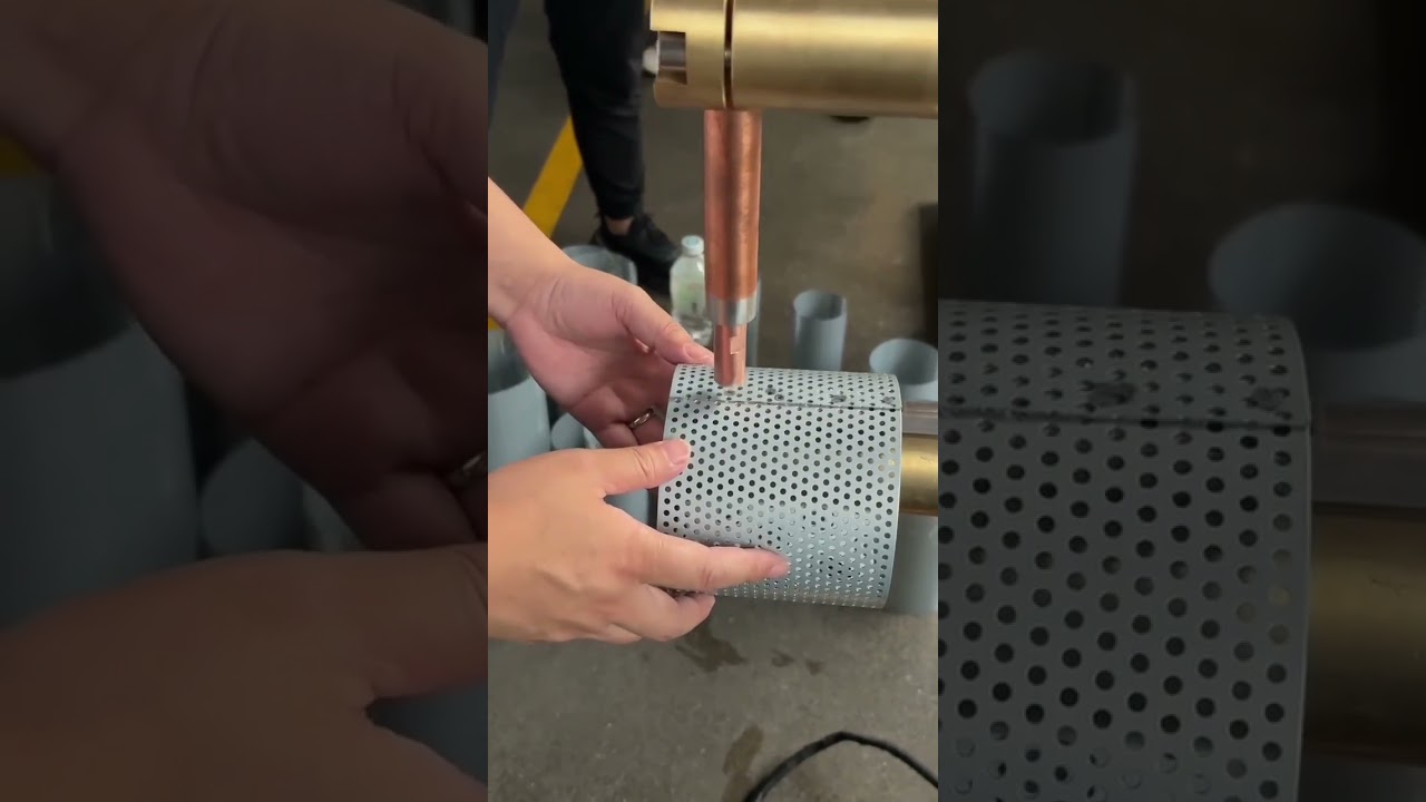 Spot Welding Aluminum Mesh with MFDC Spot Welder: How Does Haifei&rsquo;s Machine Perform? #haifeiwelder