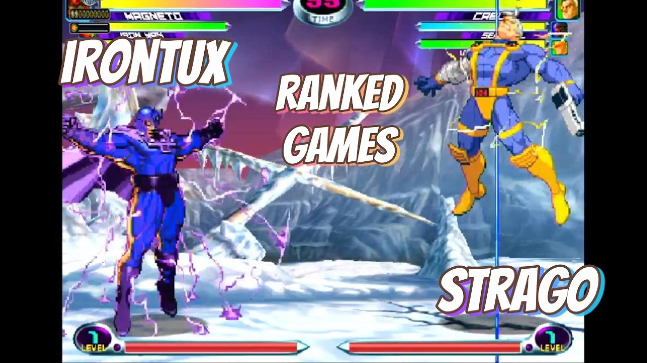 MvC2 (Steam) Irontux vs Strago ranked games 02/03/2026