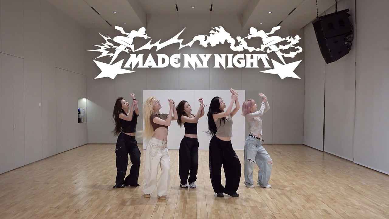 LE SSERAFIM (르세라핌) 'Made My Night' Dance Practice