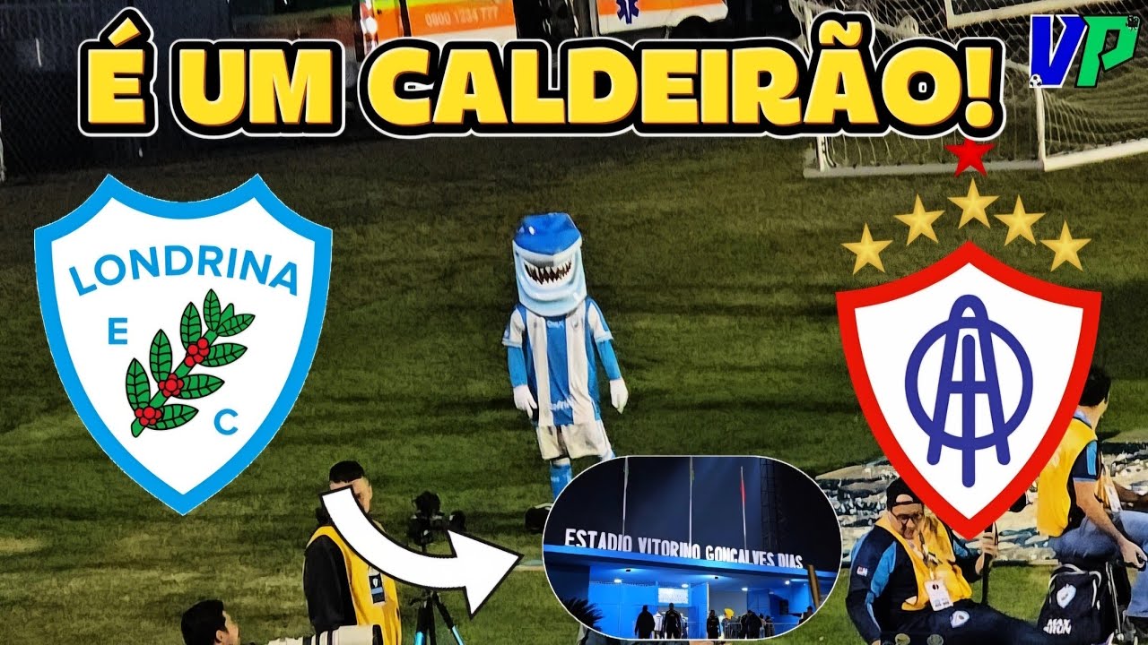 A TORCIDA PULSA o VGD! Vitória do Tubarão na Série C | Londrina 2 X 0 Itabaiana