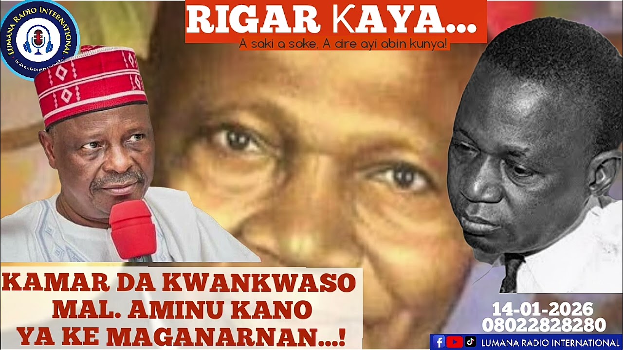 Wannan Maganar ta Mal. Aminu Kano Kamar da Kwankwaso ya ke...! - Yakubu Musa Fagge (14-01-2026) 