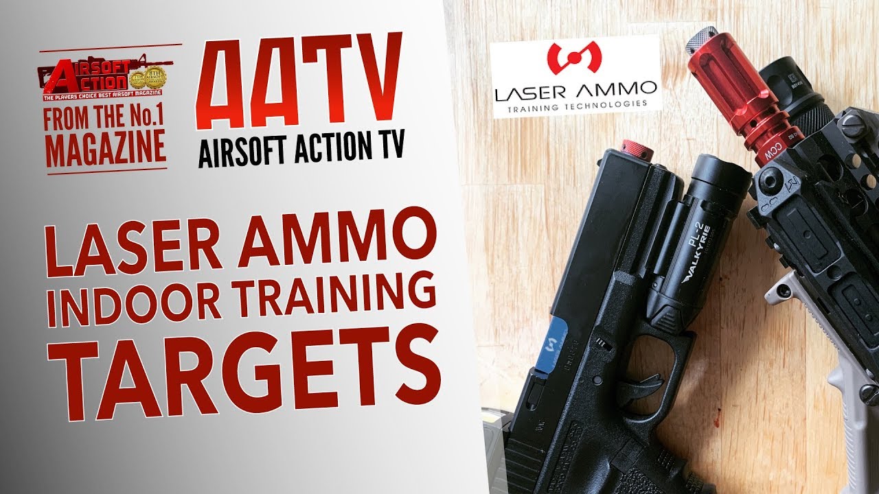 Laser Ammo Target Systems | Indoor Airsoft Training | AATV EP084
