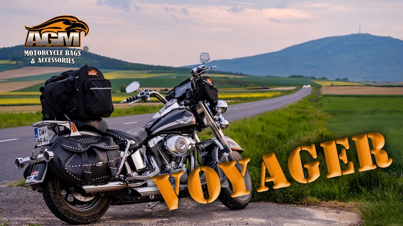 AGM Motorradtaschen Voyager - Details und Montage. Wie kann mann die Tasche montieren?