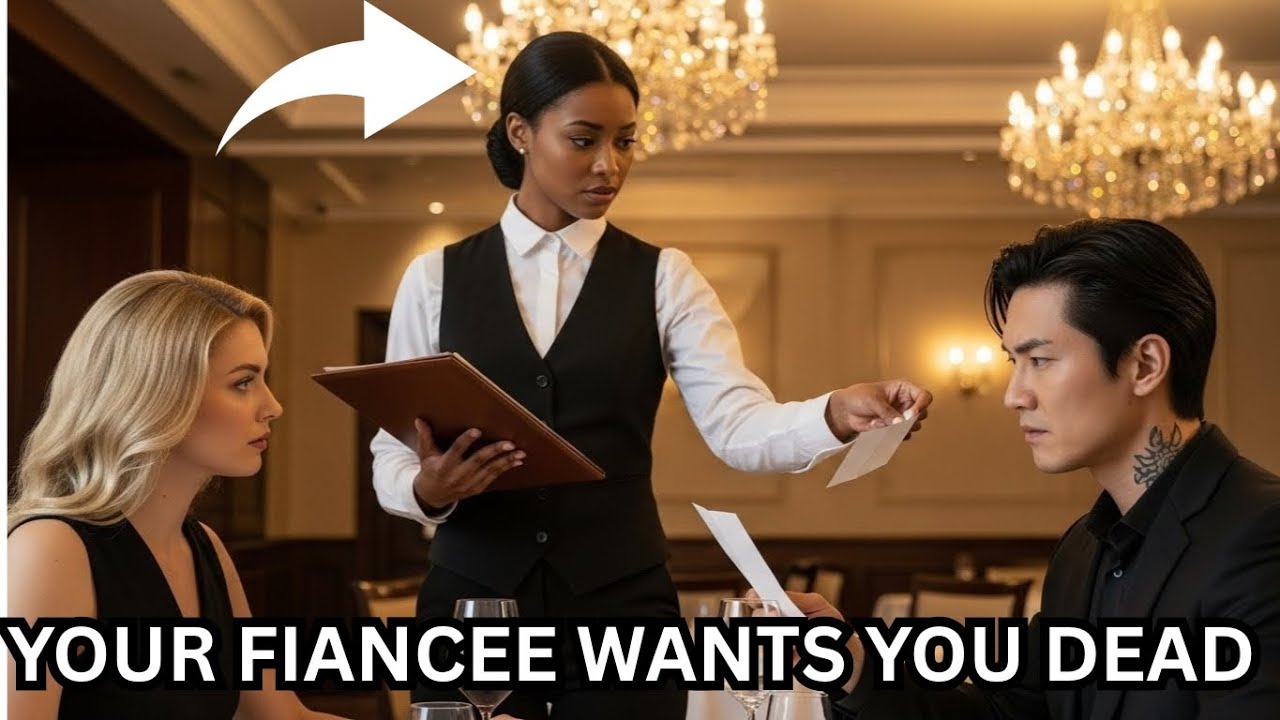 BLACK WAITRESS Slipped Note to KOREAN MAFIA BOSS: 'Your Fiancée SOLD YOU OUT’