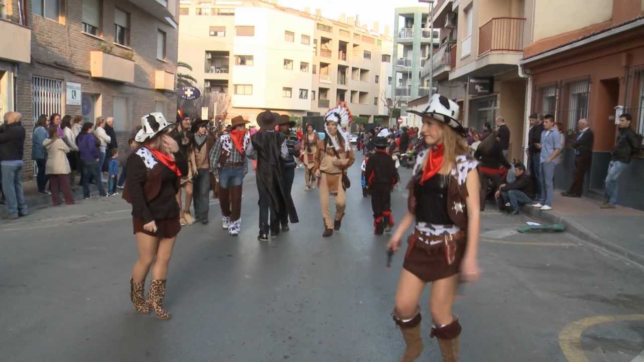 Carnaval Comparsa del Oeste La Alberca, Murcia