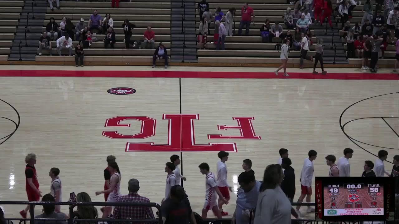 STILWELL INDIANS VS HILLDALE HORNETS @ FORT GIBSON