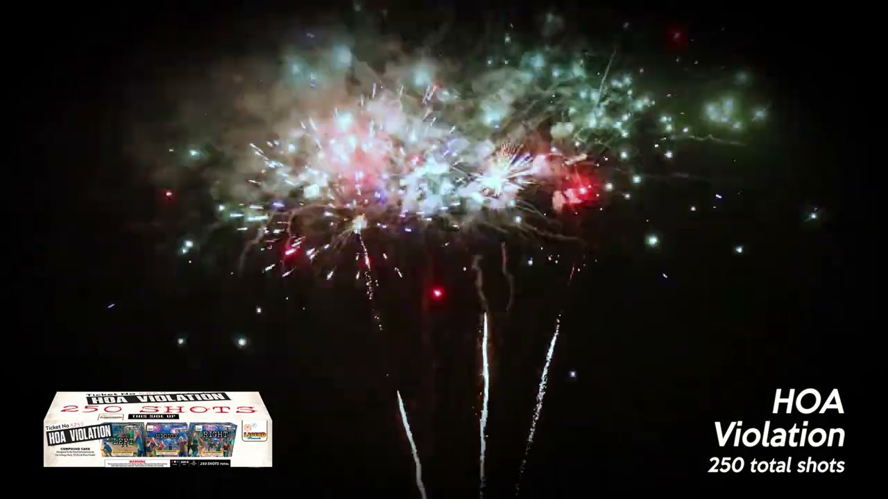 HOA Violation by Legends Fireworks