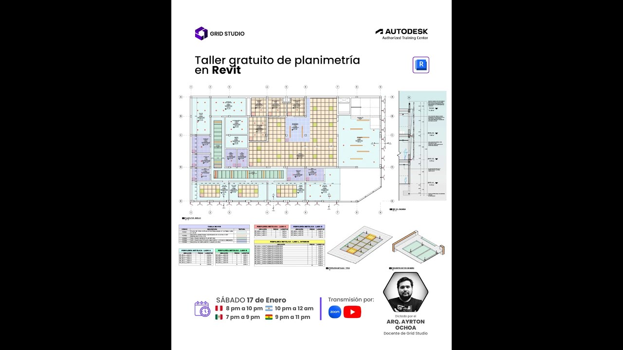 Taller Gratuito de Planimetría en Revit P.2