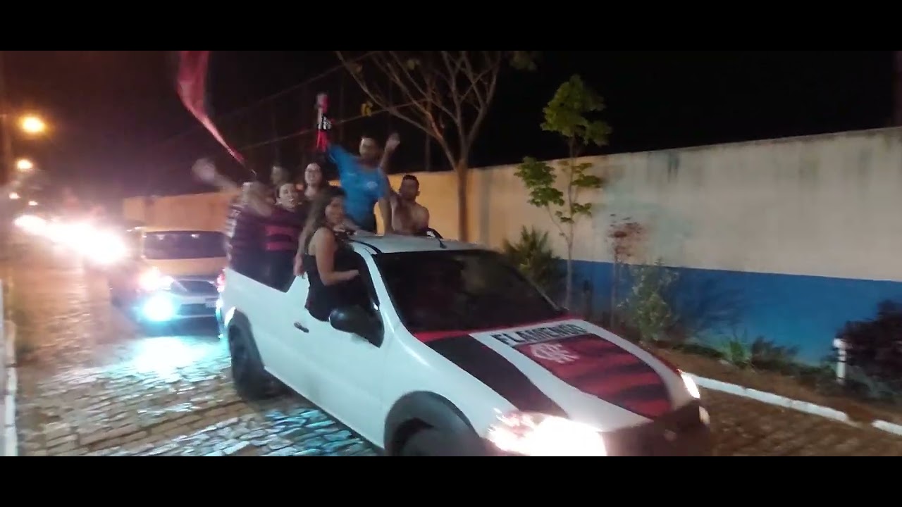 Carreata do Tricampeão da Libertadores Flamengo, Patrocínio do Muriaé-MG.