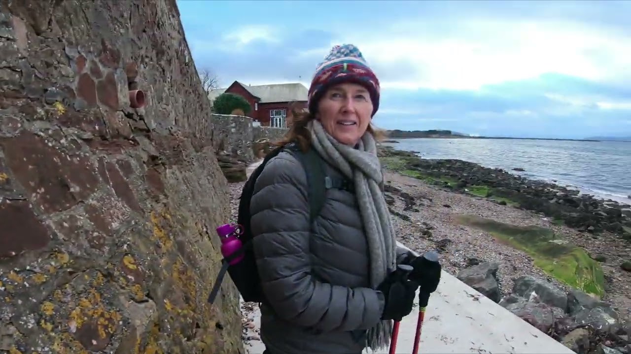 The Ayrshire Coastal Path -  Largs to Portencross 2022