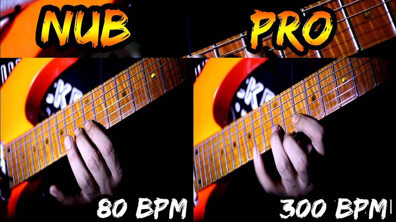 Tips Urutan Metronom untuk mempercepat speed picking 300bpm