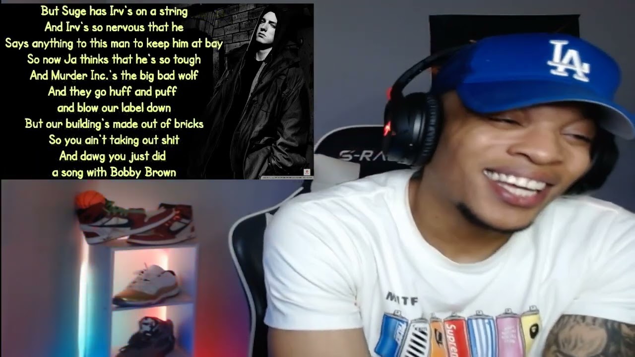 JA AINT NO BULLY!! EMINEM - BULLY (REACTION)