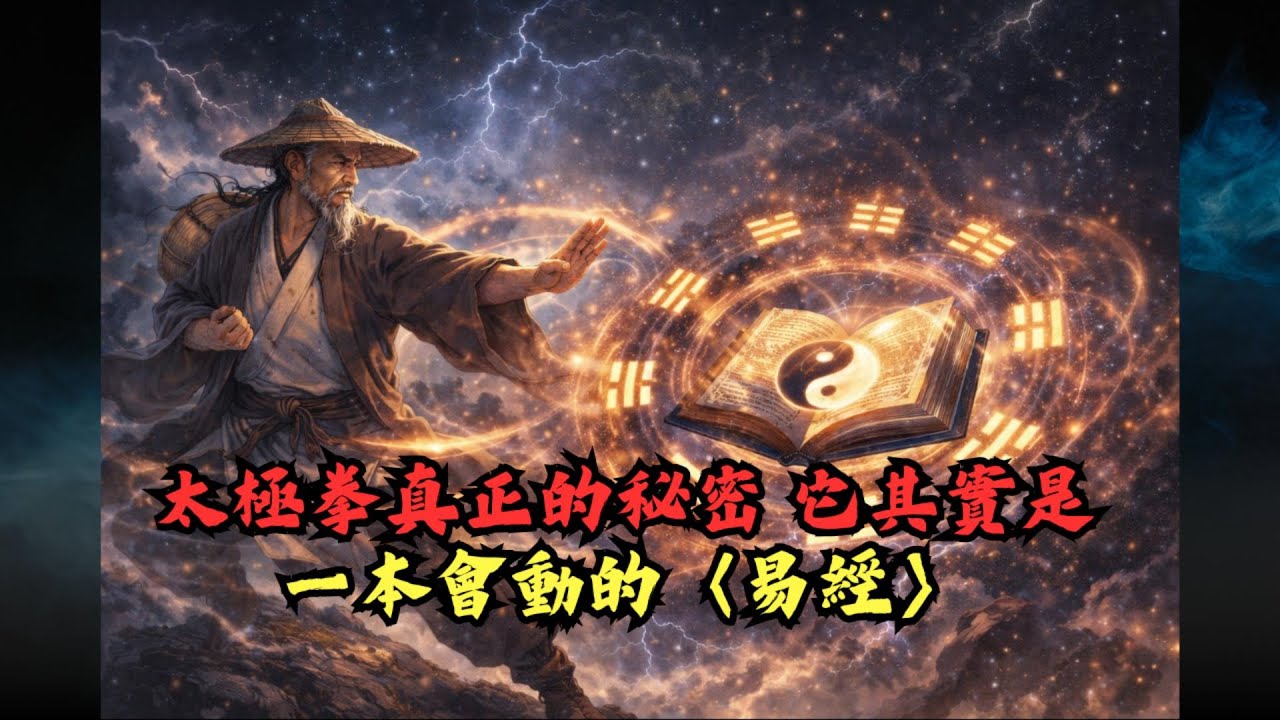 太極拳真正的秘密它其實是一本會動的〈易經〉The true secret of Tai Chi is this:it is a living, moving I Ching.