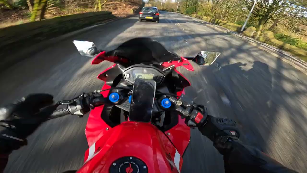 Honda CBR500R - Lancashire (4KPOV+NO COMMENTARY) #1