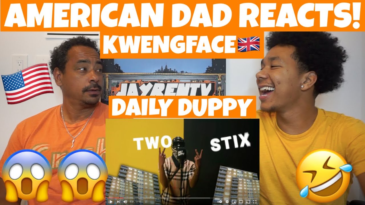 Kwengface - Daily Duppy | GRM Daily *AMERICAN DAD REACTS 🇺🇸 *