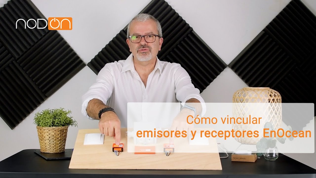 Cómo vincular emisores y receptores EnOcean