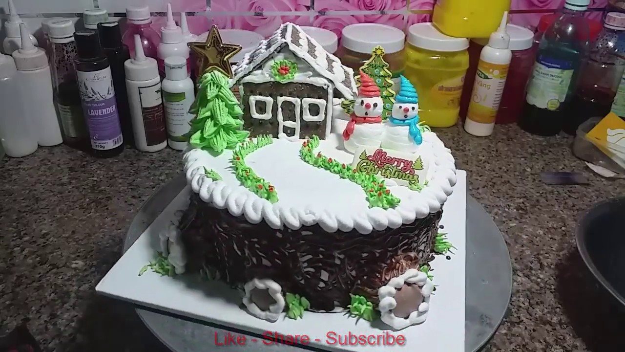 Merry Christmas With a Unique Cream Cake(20)- Giáng Sinh An Lành Cùng Với Chiếc Bánh Kem Độc Đáo(20)